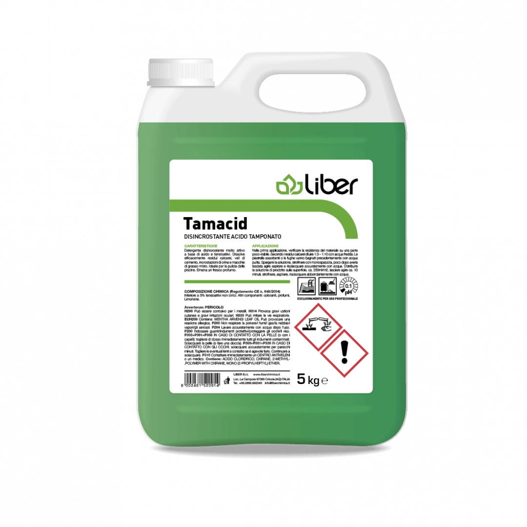 Detergent detartrant Tamacid