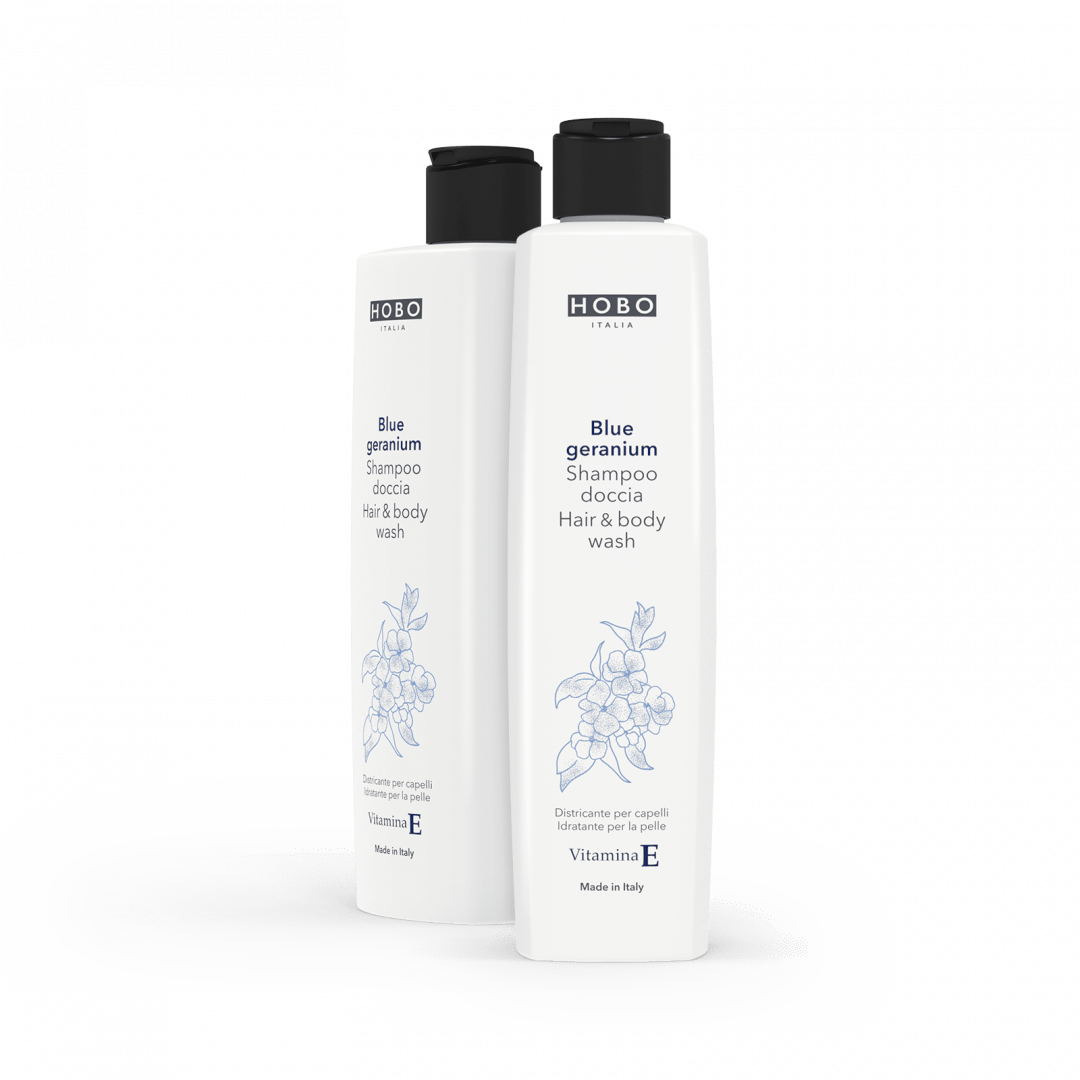 Hair & body wash Blue geranium 250 ml