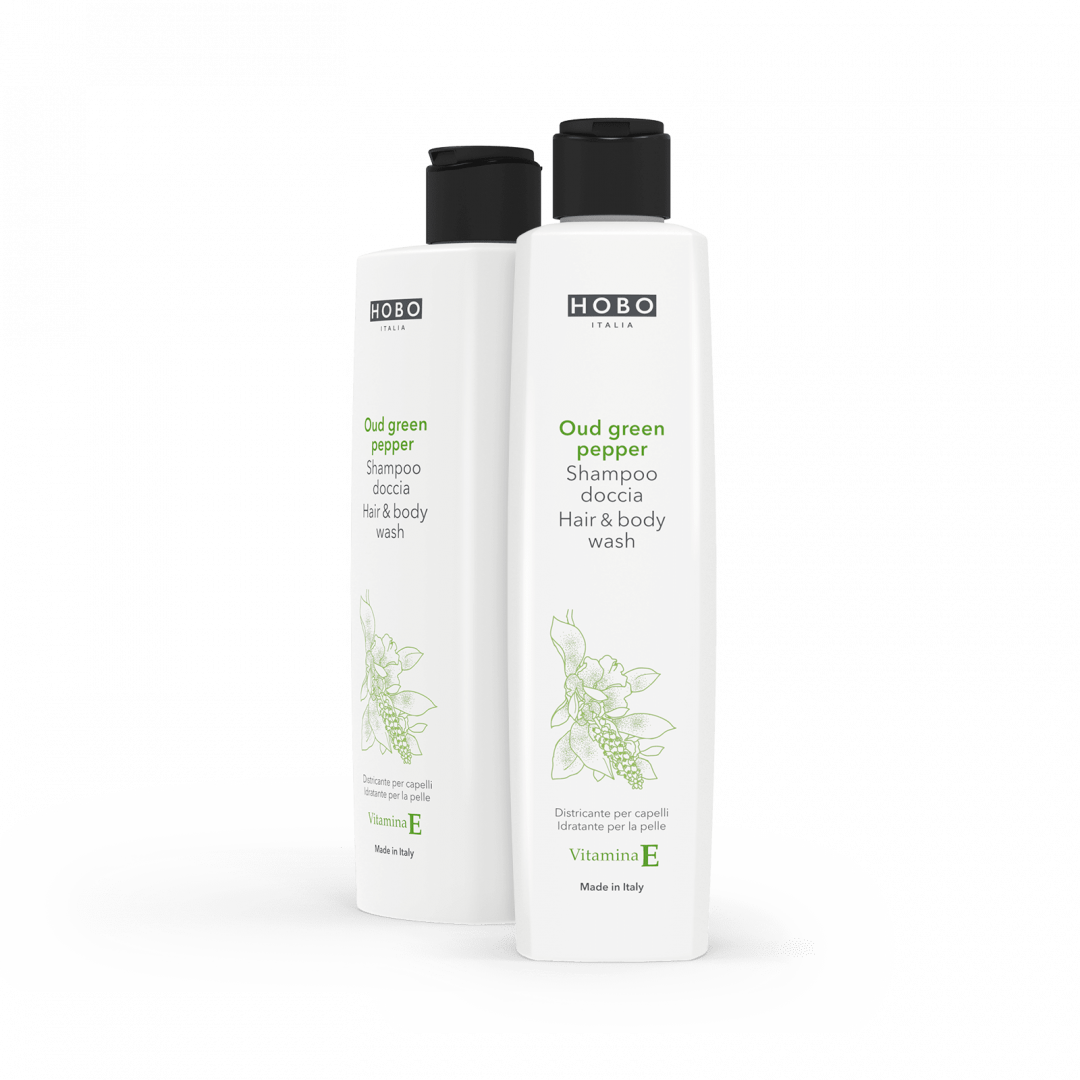 Hair & body wash Oud green pepper 500 ml