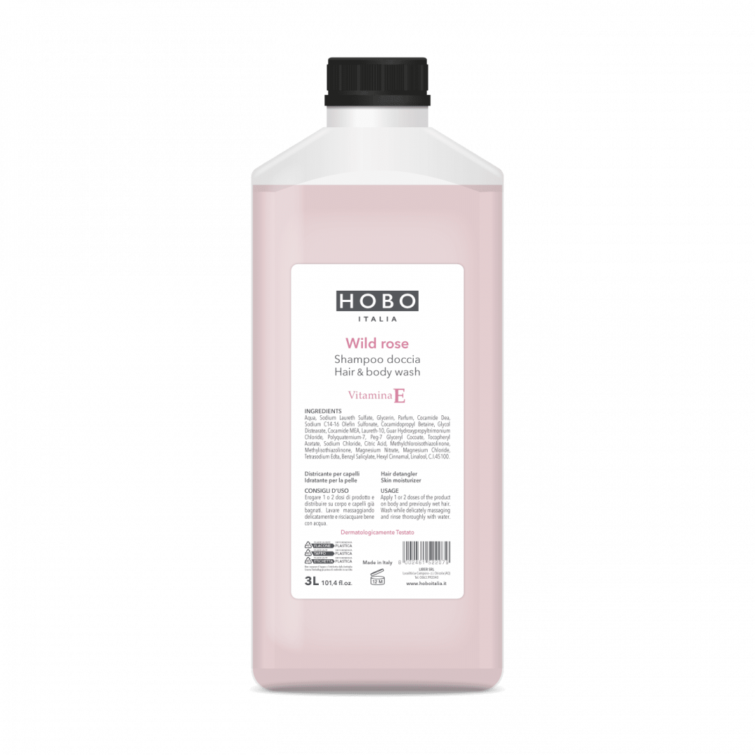 Hair & body wash Wild rose 3L